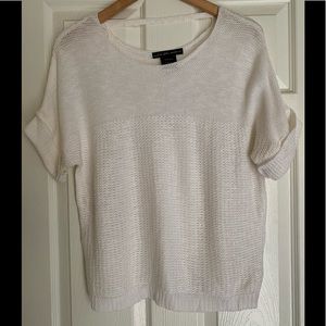 US sweaters white knit top